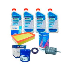 Kit Troca Óleo1.0 e 1.2 3cc Tracker e Onix 2020 em diante