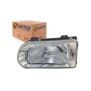 Farol Esq Gol G2 160181 Arteb Máscara Metálica