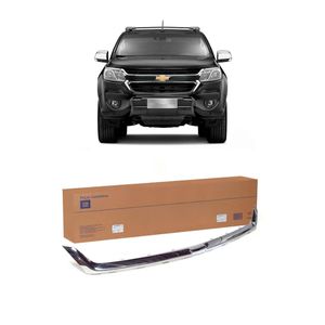 Moldura Superior Cromada Da Grade Radiador  S10 17/20 Peças Genuínas GM 52074298