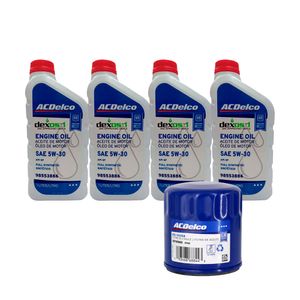 Kit Troca Oleo Dexos Filtro Onix Tracker 1.0 Turbo 2020 a 2025