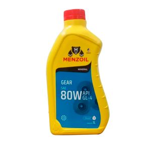 Oleo Transmissão Gear API GL-4 SAE 80W Menzoil 10501040
