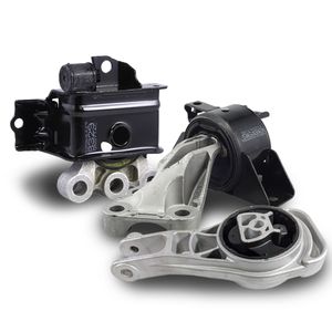 Kit 3 Coxim do Motor e Câmbio automático Onix Prisma Spin 13/16 GM