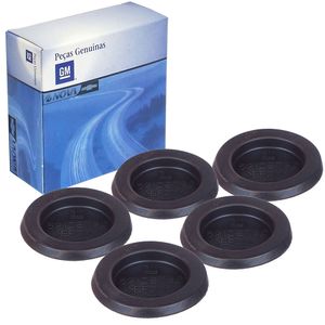 Kit 5 Tampão Borracha do Assoalho 38mm  Corsa Classic 1994 em diante