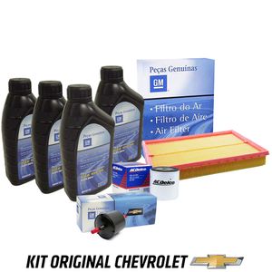 Kit Troca Óleo 5W30 Semissintético 5 Litros Filtros  Vectra 2006 a 2012