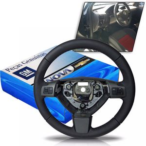 Volante em Couro Controle Som Grafite  Corsa Novo 2002 a 2012