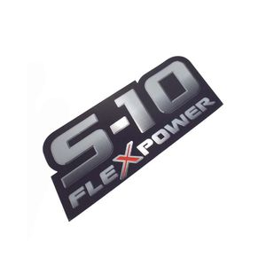 Emblema Adesivo FleXpower Vermelho  S10 2009 em diante