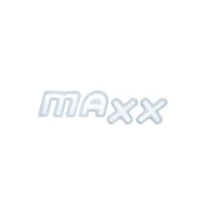 Emblema Maxx Resinado Prata 07966-5 Corsa Novo 2003 a 2012