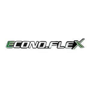 Emblema Econoflex Verde  Corsa Classic 2010 a 2017