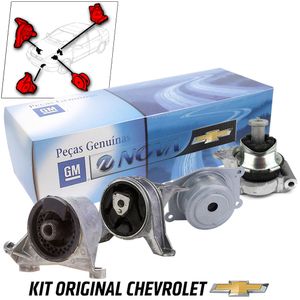 Kit Coxim do Motor Câmbio Automático  Vectra 2006 a 2012