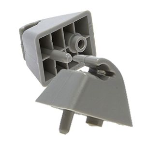 Kit 2 Suportes do Parasol Cinza Gelo  Celta 2001 a 2016