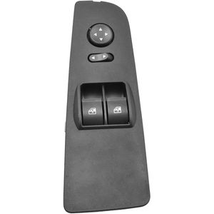 Botão Do Vidro Elétrico Com Moldura Reg. Espelho Retrovisor Porta Dian. Lado Esquerdo G1 - Un90713 Punto /linea