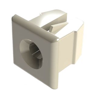 Bucha Fixação De Guarnições E Proteções Quadrada Nylon - Un94152 Gol /santana /parati