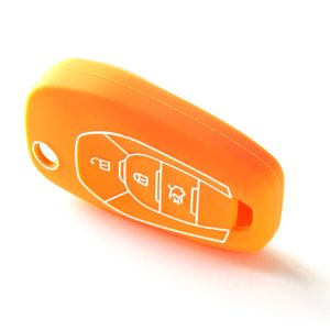 Capa De Silcone Para Proteção Da Chave Canivete Laranja Cobalt 2019 Em Diante WinnPARTS PI0093