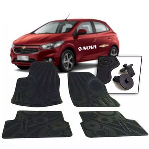 Jogo de Tapetes PVC 4 Pçs 52042049  Onix 2017 em diante
