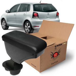 Apoio Encosto de Braço Preto Costura Preta -  Polo 2002 a 2014