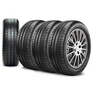 Jogo 4 Pneu 195 65 R15 Efficientgrip 91H Goodyear  Cobalt 2012 em diante