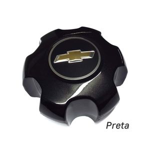 Calota Central Da Roda Liga Leve Preta S10 /trailblazer Original Chevrolet 52102960