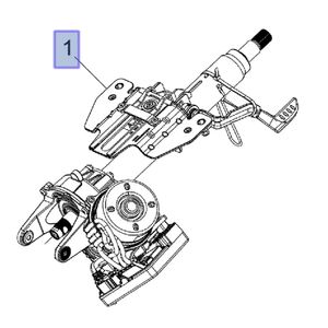 Coluna De Direção Elétrica Superior  Onix /prisma Original Chevrolet 52127355