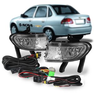Kit Farol De Milha Neblina  Corsa Classic Imports BR308