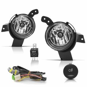 Kit Farol Auxiliar Botao Modelo Original - Zn5959001 Ecosport