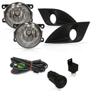 Kit Farol Auxiliar Com Interruptor Modelo Original - Zn1414999 Fiesta
