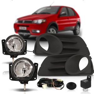 Kit Farol Auxiliar Economy Interruptor Alternativo - Zn1414981 Palio