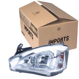 Farol Lado Esquerdo Sem Lente Lisa  Corsa Novo /montana Imports ZN1414344