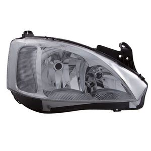 Farol Lado Cromado Direito Raiado Wh Corsa Novo /montana Imports WH798