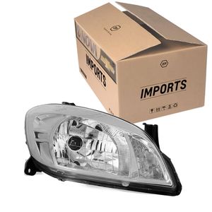 Farol Cromado Lado Direito Prisma /celta Imports ZN444998