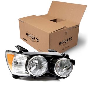Farol Aro Cromado Lado Direito Sonic Imports ZN1313430