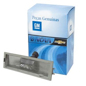 Lanterna De Placa Licença Com Soquete E Lâmpada  Onix /prisma Original Chevrolet 13575339