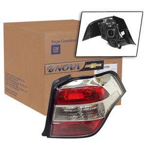 Lanterna Traseira Lado Direito Vermelha Agile Original Chevrolet 52068147