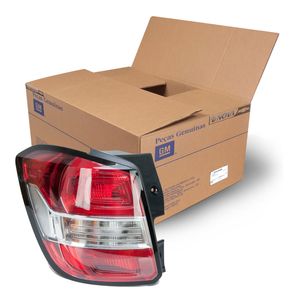 Lanterna Traseira Lado Esquerdo Com Boroda Preta Sem Neblina Spin Original Chevrolet 52059147