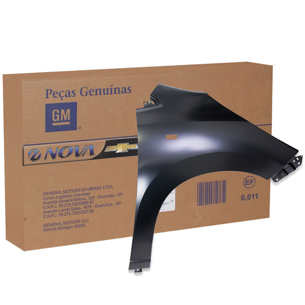 chama119 Paralama Dianteiro Lado Direito Para Spin Original Chevrolet 52064844
