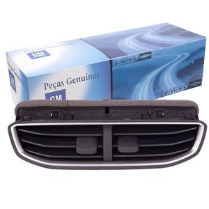 Difusor De Ar Central Duplo Prata Pintura  Onix /prisma Original Chevrolet 52036115