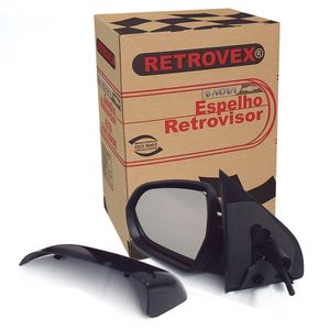 Espelho Retrovisor Lado Esquerdo  Com Controle Agile Retrovex RX2257