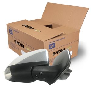Espelho Retrovisor Cromado Lado Direito Completo - 52071832 Trailblazer /s10