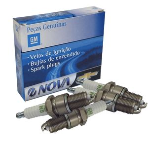 Jogo de Velas Ignição 1.8 2.0 FleX Gasolina BPR6ES  Santana 1991 em diante