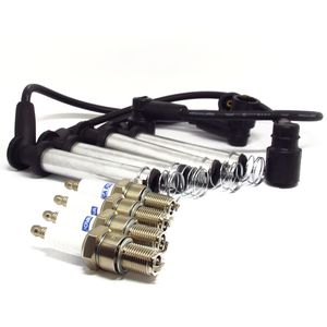 Kit Cabos + Velas de Ignição 1.0 FleX  Corsa Novo Celta Classic