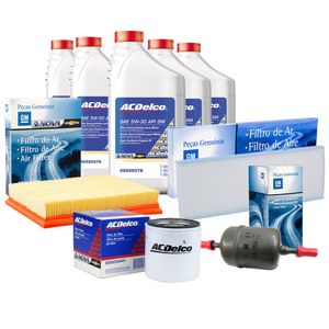 Kit Troca de Óleo 5W30 Semissintético Com Filtros  Montana 2011 em diante