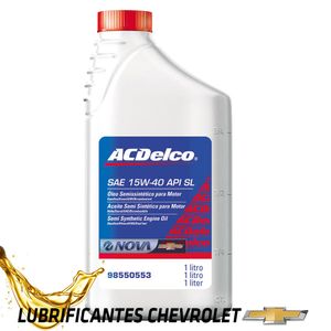 Óleo De Câmbio Manual Diferencial Sae90 Acdelco 1 Litro Tigra 1998 a 2000