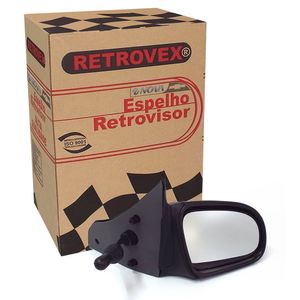 Espelho Retrovisor 2 4 Portas Lado Direito Rx2208 Com Controle Corsa Pickup 1997 a 2003