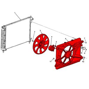 Ventinha do Radiador 1.4 Com Defletor Hélice Motor -