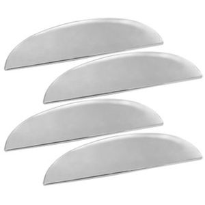 Kit De Capa Da Maçaneta Externa Tunning Lado Esquerdo Ou Direito Cromado Nylon Hatch G2 -  Corsa Novo /meriva Universal Automotive UN41293