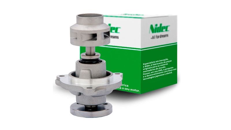 Bomba D`agua Do Motor Courier 2000 A 2014 1.6 zetec rocan Nidec