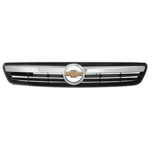Grade Radiador Preto Moldura Cromado Corsa Novo /montana Jahu JH340420