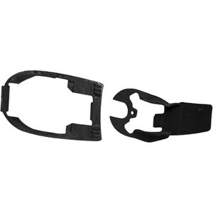 Kit Calco Maçaneta Externo Grafite Pq Golf /gol /bora /passat /fox /polo Universal Automotive UN2260