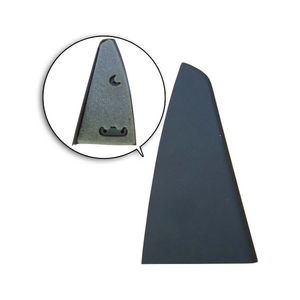Moldura Interna De Acabamento Da Porta Traseira Triângulo Coluna Lado Esquerdo  Corsa Novo Original