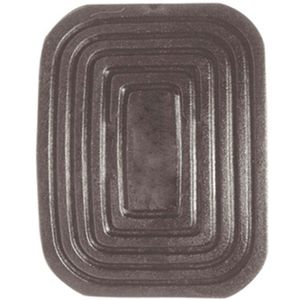 Capa Pedal Freio Embr Vw Brasilia Ate Fusca /brasilia Universal Automotive UN20599