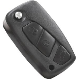Chave Canivete Linha Vw Preta Todos Universal Automotive UN90545